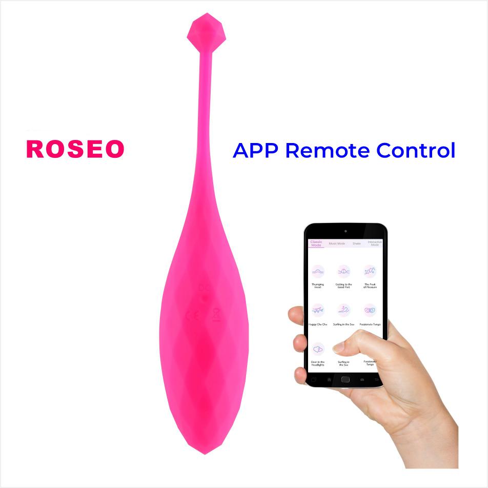 10 Frequency Mini Bullet Vibrator APP Control Jump Eggs  Massage Balls for Women Pleasure  Love Eggs Custom OEM ODM