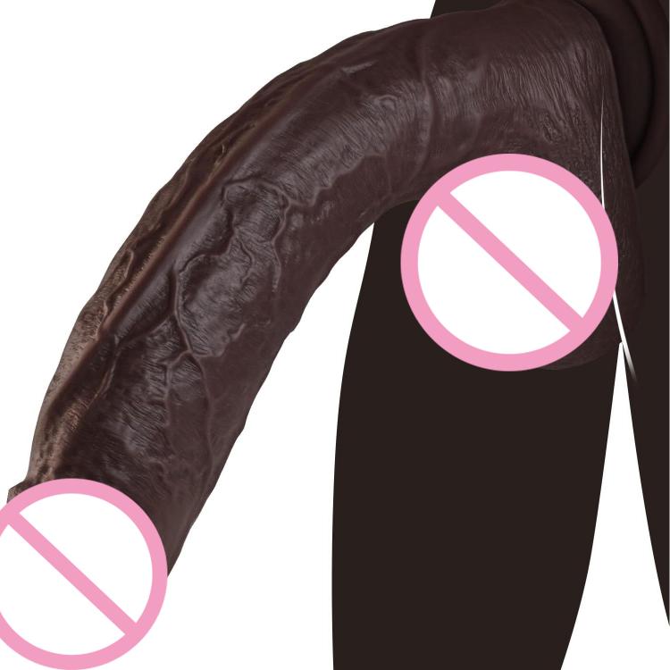 11 Inch Huge Black Penis Masturbators Sex Toy Adult Product Female Liquid Silicone Rubber Dick Realistic Big Dildo for Women Men