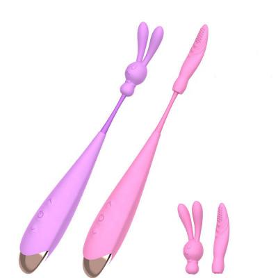 3 in 1 Nipple Clitoral Multiple Heads Tits Massage Stick G Spot Nipples Strong Stimulator Fast Happy AV Wand Vibrator