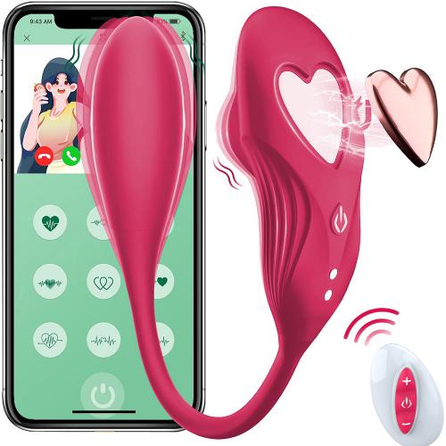 App Love Egg Wearable Bluetooth Stimulator for Female Adult Toys Mini Egg Style Vibrator Bullet for Women Vibrating Ball