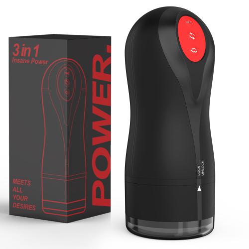 Automatic Male Sucking Masturbator Vibrator Vagina Oral Blowjod Pussy Vacuum Masturbations Cup Sex Toys Adults Goods for Men