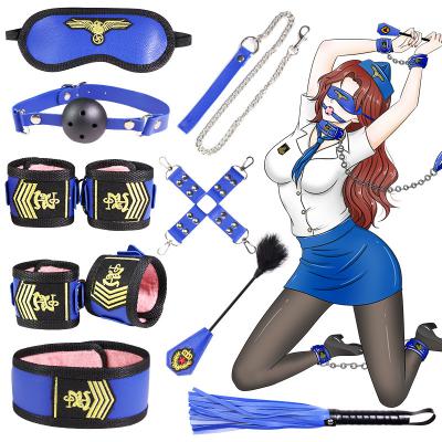 Bdsm Japanese Handcuff Sex Toys SM10 Piece Set Bondage Gear Kit Bondage Suit Adult Sm Bondage Gear Bdsm Set