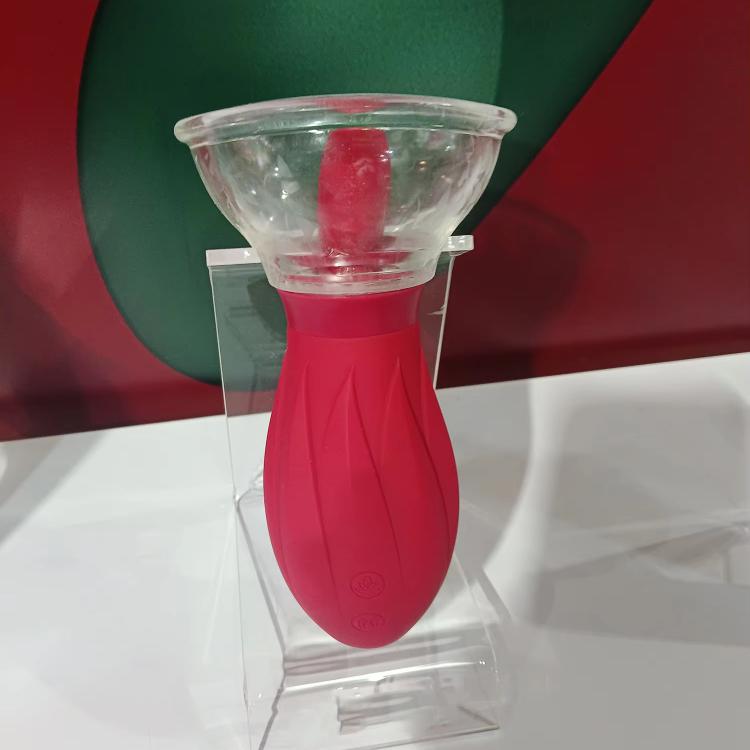 Female Masturbation Device Clitoris Licking Tongue Vibrator With Breast Massage & G-Spot Features Adult Sex Toy