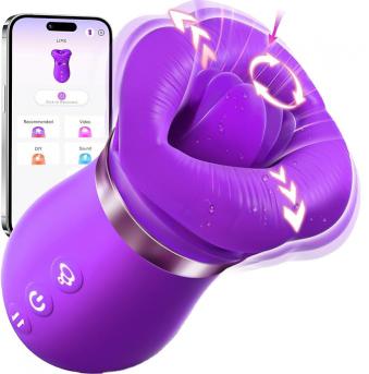 Female Sex Toys 4 in 1 Stimulator Orgasm Clitoris Vibrators G Spot Nipple Sucking Licking Tongue Vibrator Big Mouth Vibrator