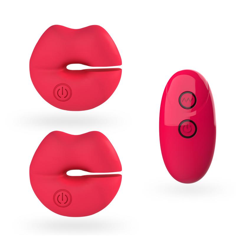 Female Wireless Remote Control Nipple Vibrator Clamp Stimulation Breast Massage Vibrator Women Masturbation Sex Toys