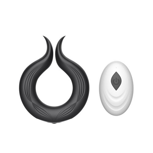 Hot Selling Adult Remote Control Rechargeable Silicone Vibration Lock Ring for Men's Delay Use Vibrating Cock Ring