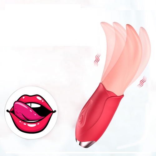 Hot Selling Tongue Licking Vibrator Sex Toys for Women Female Masturbation G Spot Clitoris Stimulator Boobs Vagina Vibrator