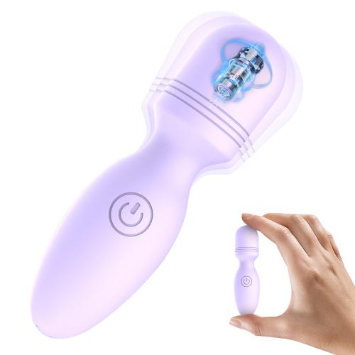 Keychain Mini Wand Av Message Vibrator G-Spot Vibrating Egg Small Bullet Clitoris Stimulator Sex Toys for Woman