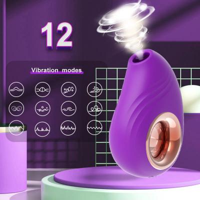 Multi Vibration 12 Sucking Modes G-spot Clitoris Stimulating Women Sex Adult Toy Vibrator Female Massage Vibration