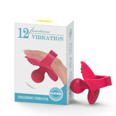 New Arrived Clitoris Mini Massager Adult Silicone Finger Sleeve Vibration Finger Vibrators for Women Clitoris Stimulator