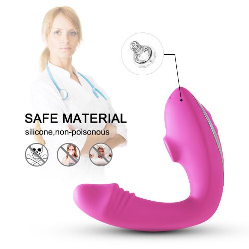 New Design Wearable Sex Toys Orgasm Masturbator Vibrating Massage Stick Sucking 10-frequency Vibration Sex Toy for Women