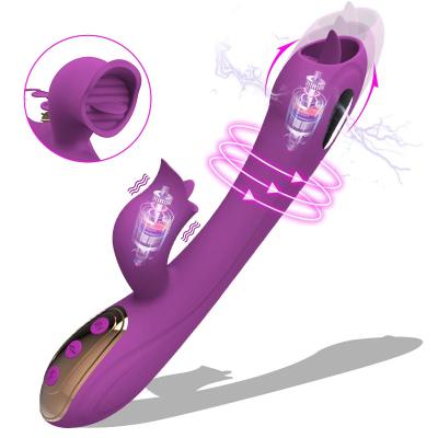 Oem Odm 3 in 1 Patting Vibrator Clitoral Sucking Dildo Vibrators Sex Toys for Woman G Spot Stimulator Rabbit Vibrator Adult Toys