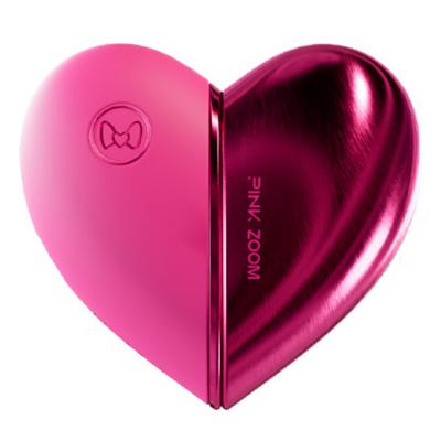 Pinkzoom Women's Electric Vibrator USB Powered Heart Tongue Stimulating Clitoral Massager Multiple Frequencies Sex Toy