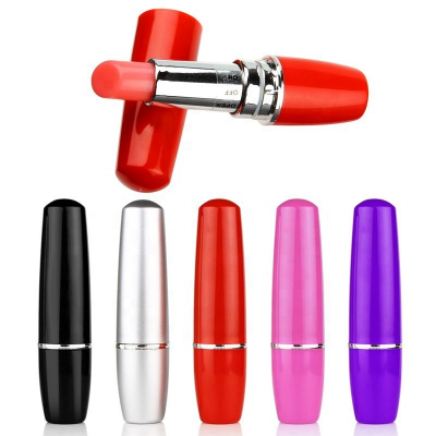 Pocket Mini Lipstick Vibrator Wholesale  Body Stimulator Massager Single Vibrating Egg Waterproof Women Vibrators Candy Color
