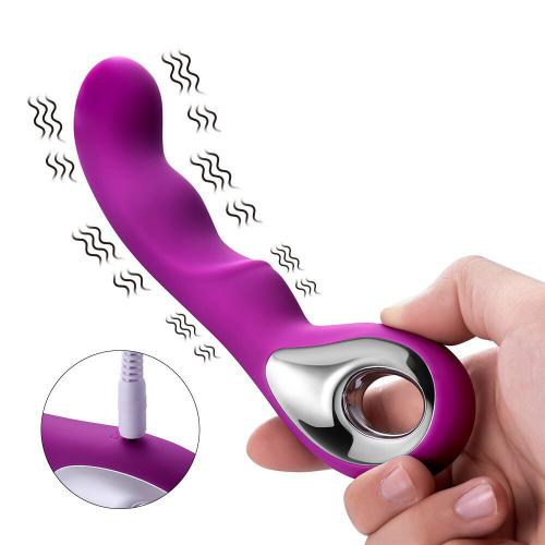 Popular Adult Product USB Rechargeable 10 Speeds Mode Sex Toy Handheld Vibrator Women Massage Dildo