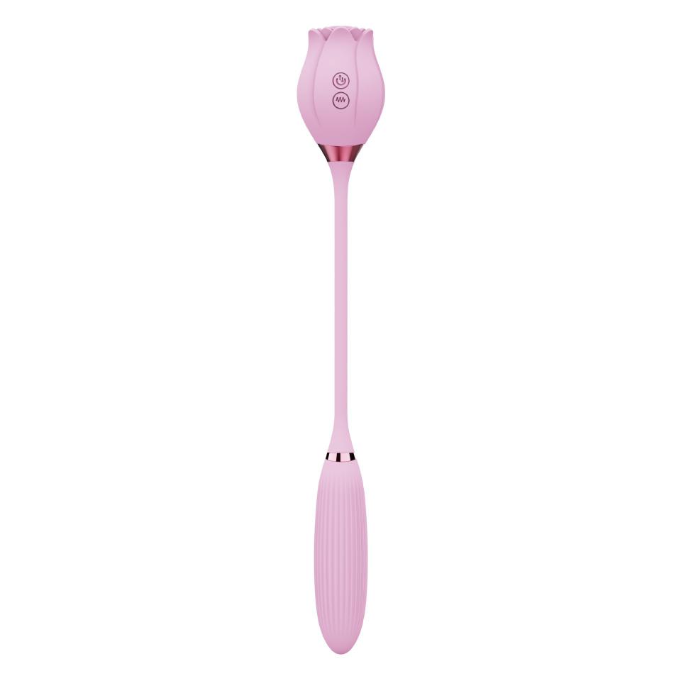 Rose Vibrator Sex Toys Sucking C Point OMG Point 2 in 1 Vibrator Big Tits Sucker Rose Sex Toys for Women Couples