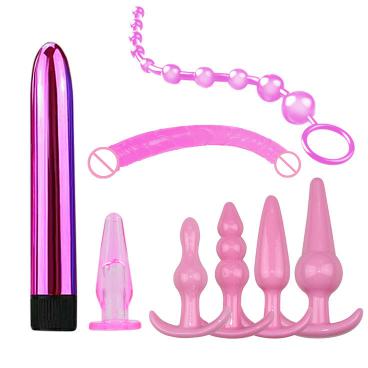 Silicone Plug Butt Plug Set 8 Pieces Plug Sex Toy  Dildo Stimulation SM Erotic Sex Toy