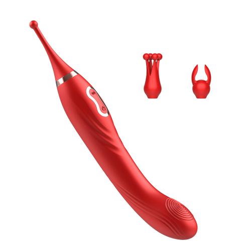 Vibrator Wand Massager 3 in 1 Tease Orgasm Pen Sex Toys for Women Upgraded Soft Silicone Female Adult Toys