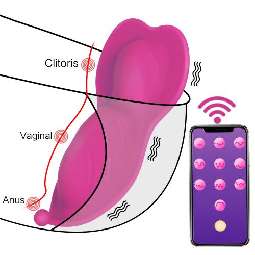 Wearable Panty APP Remote Control Vibrators Adult Sex Toys for Women Couples Clitoral Mini Egg Bullet Butterfly Vibrator