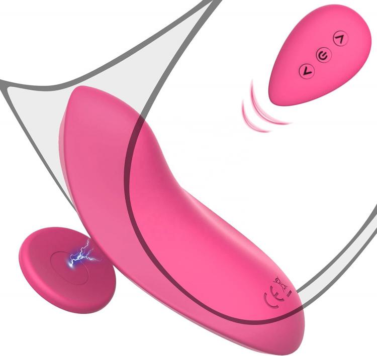 Wearable Vibrator for Woman Remote Control Wireless Sex Toys Panty Vibrator for Woman