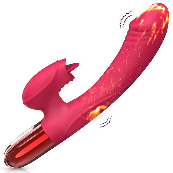 Wholesale Rabbit Vibrator Rechargeable Thrusting Vagina White G Spot Clitoral Stimulator Rabbit Dildo Vibrator for Women