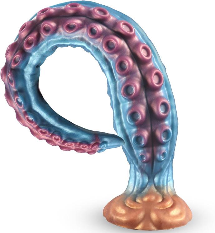 Big Fantasy Tentacle  Monster Anal Dildo Adult Toy Silicone Butt Plug with Suction Cup Thick Adult Large G Spot Sex Toys