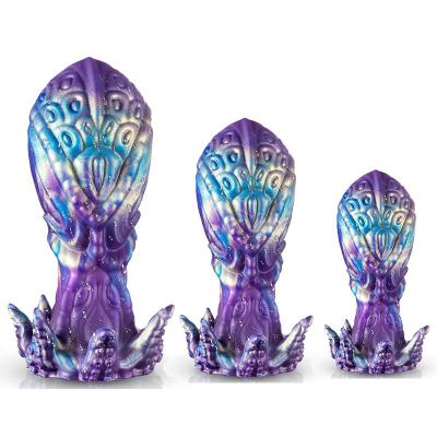 Fantasy Monster  Octopus Dildo with Suction up Extra Huge Anal Dildo Super Long Silicone Anal Plug Adult Sex Toys for Men