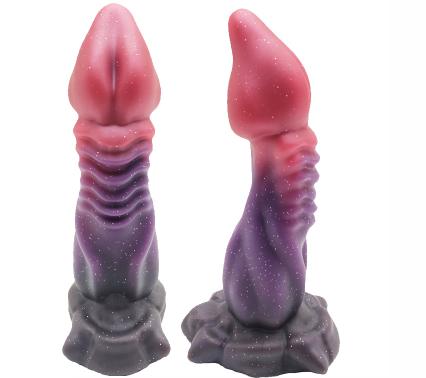 Fantasy Silicone Anal Butt Plug Monster  Flower Dildo with Suction Cup Masturbators Anal Plug Adult Sex Toys  for Woman