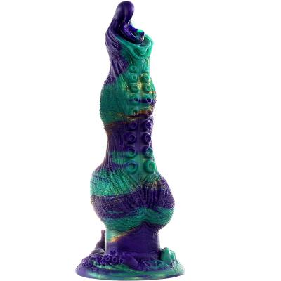 Huge Monster Fantasy Tentacle Sex Toy Silicone Realistic Dog Knot Dildo with Suction Cup G Spot Big Thick Anal Plug Masturbator