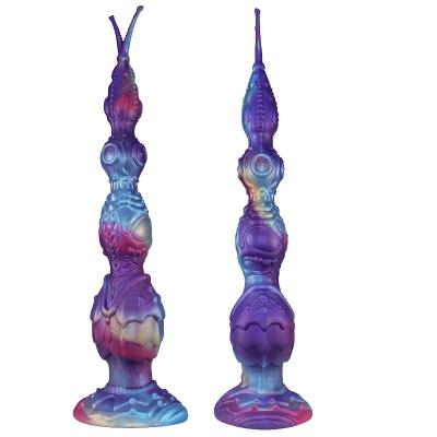 Long Anal Dildo Fantasy Monster  Dildo Silicone Butt Plug Giant Penis G-Spot Stimulation Anal Sex Toys
