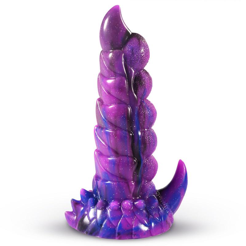 Safe Silicone Animal Anal Plug Huge Thick  Monster Dragon Dildo With Suction Cup for Adult Masturbation G Spot Massage