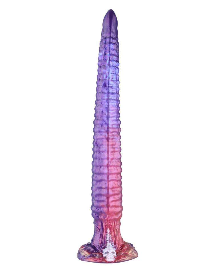 Super Long Monster  Anal Dildo Fantasy Halloween Skeleton Dildo with Powerful Suction Cup Sex Toy for Men Women