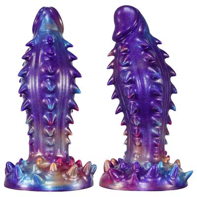 Thick  Anal Dildo Unique Cat Barbs Huge Fantasy Monster Realistic Dildos with Suction Cup Adult Toy Sex Toy for Women Men