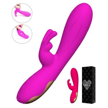  2020 Patent New Design Rechargeable G Spot Rabbit Vibrator Sex Toys for Women