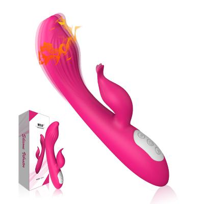  Hot Sale Sex Toys for Woman Adult C-spot  G-spot Stimulating Toys Dildos for Women Rabbit Vibrator with Heating Function