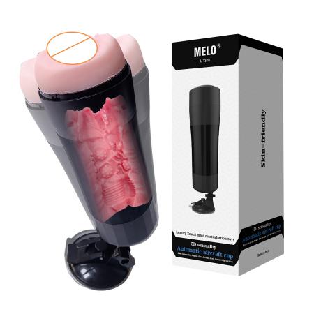  New Male Masturbator Vaginal for Men Real Pussy Vacuum Pocket Rotating Hand Free Suciton Masturbation Cup Sex Intimate Toys