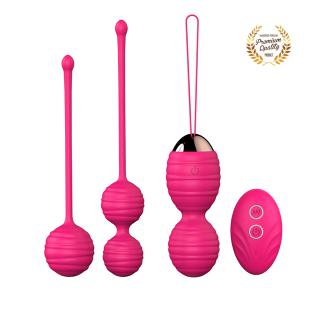  Patent Kegel Ball Set for Tightening Yoni Eggs Exercise Remote Control Vibrator for Woman Girl Female Sex Toys for Woman