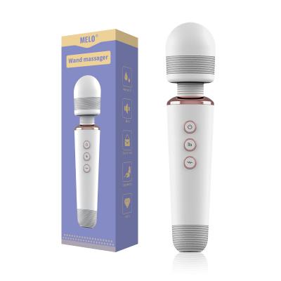  Rechargeable Personal Wand Massager New Upgrade 25 Vibration Modes Handheld Cordless Waterproof Mute Relieve Muscle Tension