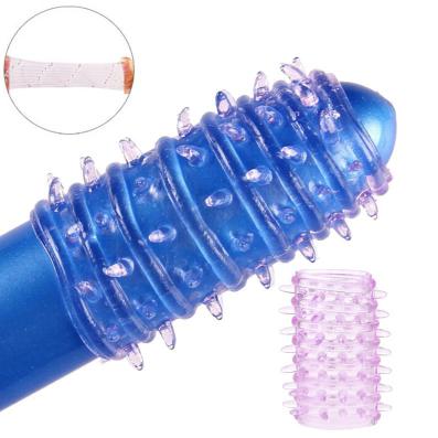 1 Piece Penis Enlargement Ring Cock Sex Toys for Men Delay Ejaculation Prostata Massage Penis Sleeve Condom Intimate Goods%