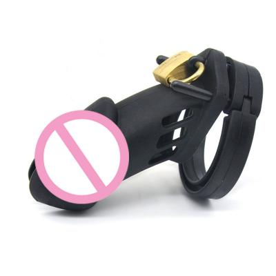 5 Colors Adult Sex Toys Unique Male Chastity Kit Plastic CB Cock Cages 5 Rings Penis Lock Delay Ejaculation Cock Ring%