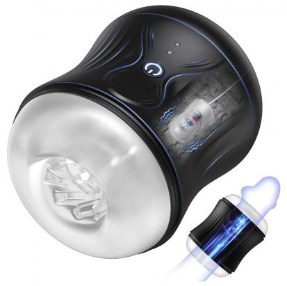 Adult Sex Toys for Men Male Masturbator Open Ended Powerful Vibration Pocket Pussy Stroker Vibrator Vaginal Toy with 10 Modes%