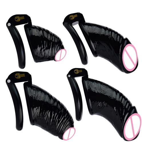 Dildo Shape ABS Cock Cage Chastity for Men Fetish Sissy Bondage Cock Cage Device