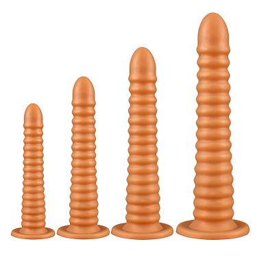 Extra Long Dildo Silicone Anal Plug Training Stimulation for Beginners Advanced Users with Suction Cup Men Masturbation Sex Toys