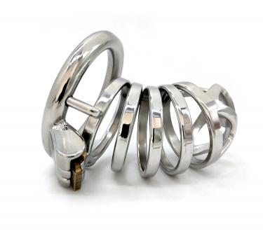 FRRK-12 Big Chastity Cage Metal Chastity Band Belt Male for Men Stainless Steel Lock Cock Cage Sex Shop