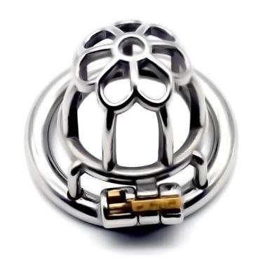 FRRK-18 Short Male Chastity Cock Cage BDSM Sex Toys for Men Sexual Shop Penis Rings Bespoke Bondage Devices for Aficionados