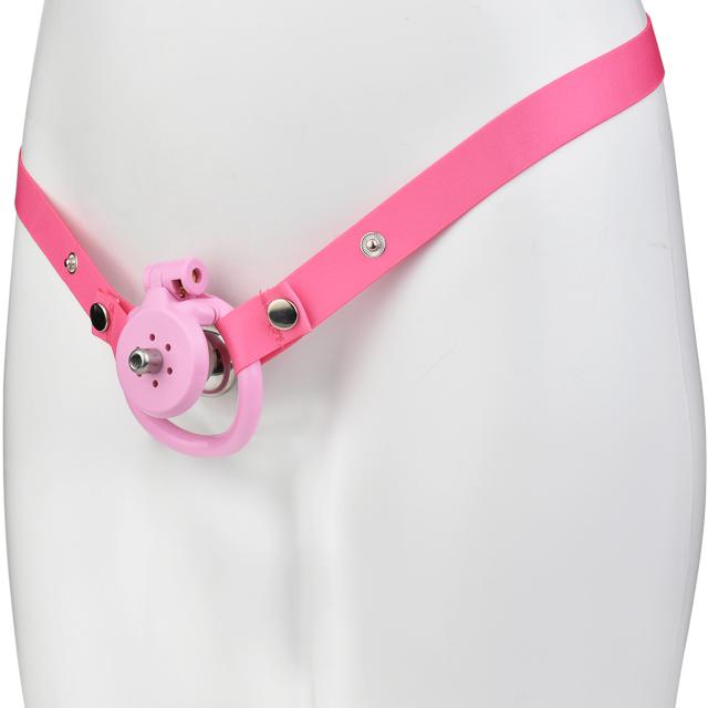 FRRK-216A-B Wear Resin Chastity Lock Negative Lock Male 3D Integrated ABS Lock Essence Plastic Bird Cage