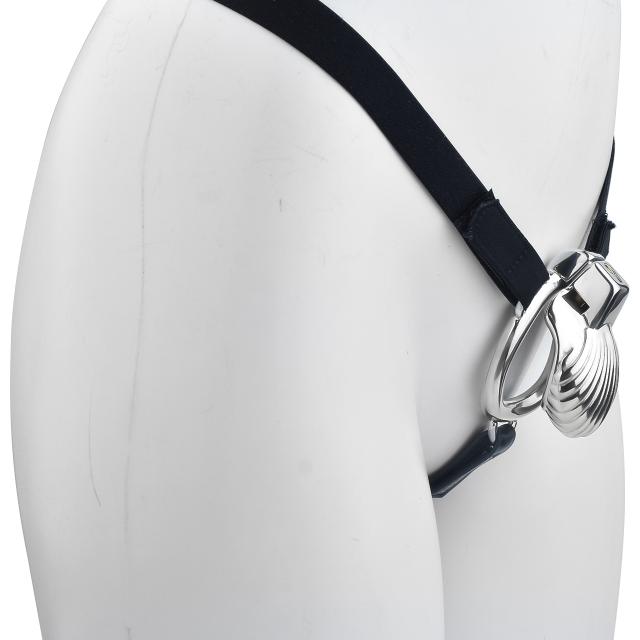 FRRK-280 Waterproof Metal Penis Lock Chastity Belt for Men Chastity Lock Anal Plug Sex Toys Adults