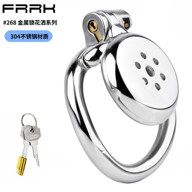 FRRK-3268 New Arrival Men Chastity Lock SM Chastity Device for Male Chastity Cage