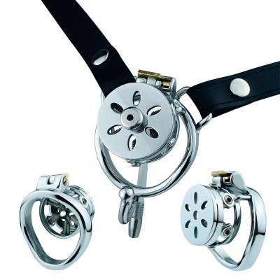 FRRK BDSM Flat Chastity Cage with Spikes,spiked Chastity Cage,small Chastity Device for Men,chastity Cage Belt Spikes Faak Toy