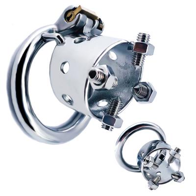 FRRK BDSM Spiked Chastity Cage for Men,small Chastity Device for Men,Chastity Cage with Spikes,Open Head Male Cock Cage Spikes